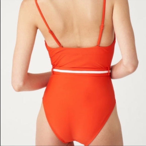 Solid & Striped “The Gemma” Belted one piece swimsuit - Picture 3 of 9